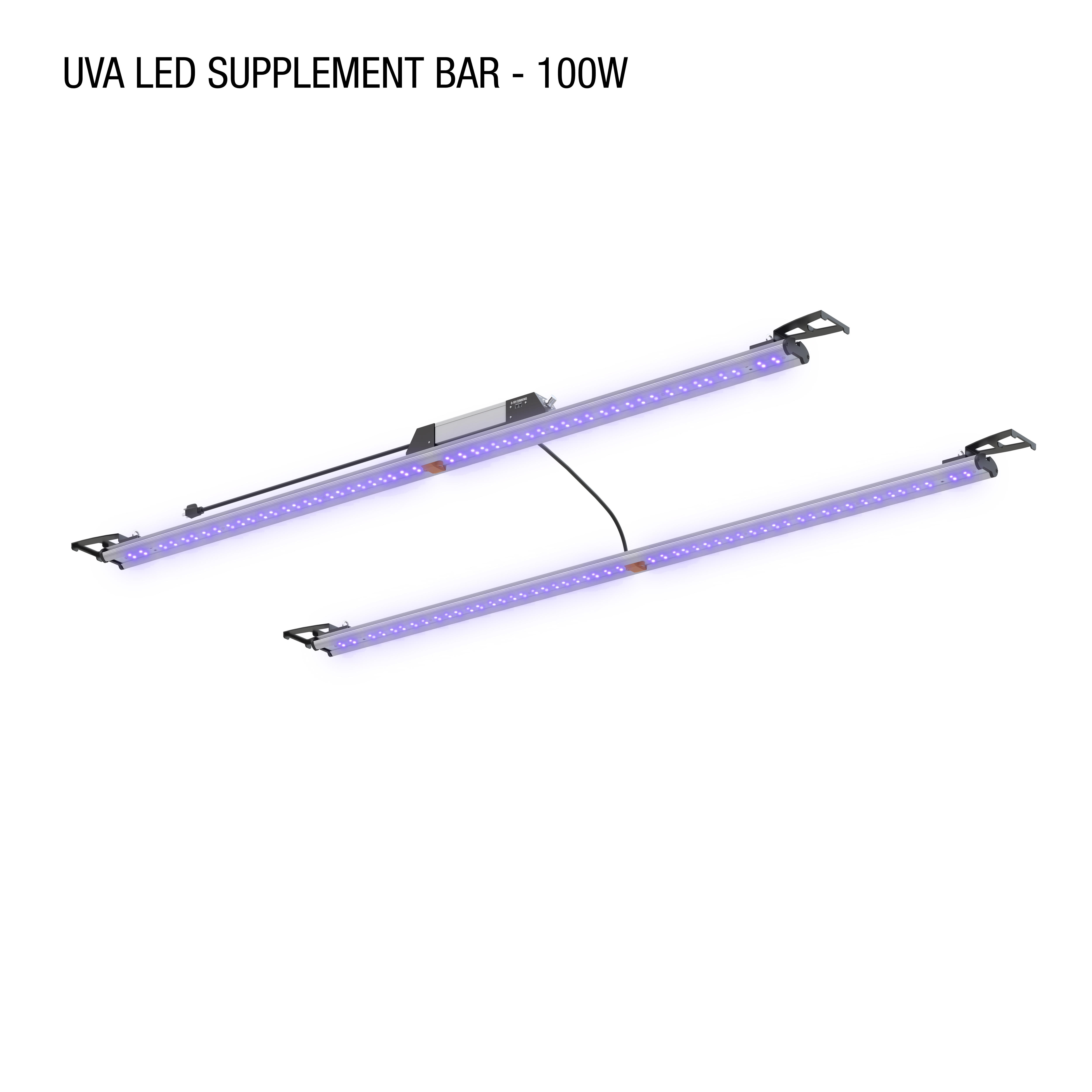 UVA Supplemental Spectrum Light Bars - 100W