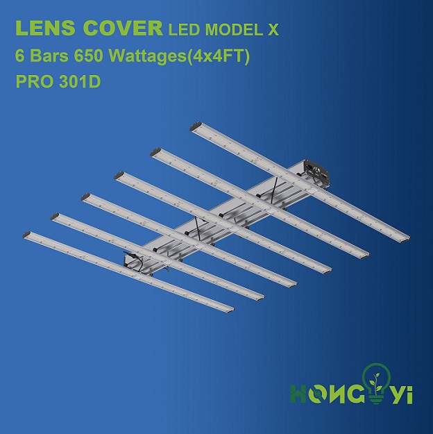 LENS Cover LED Model X 6 bars 650W PRO 301D