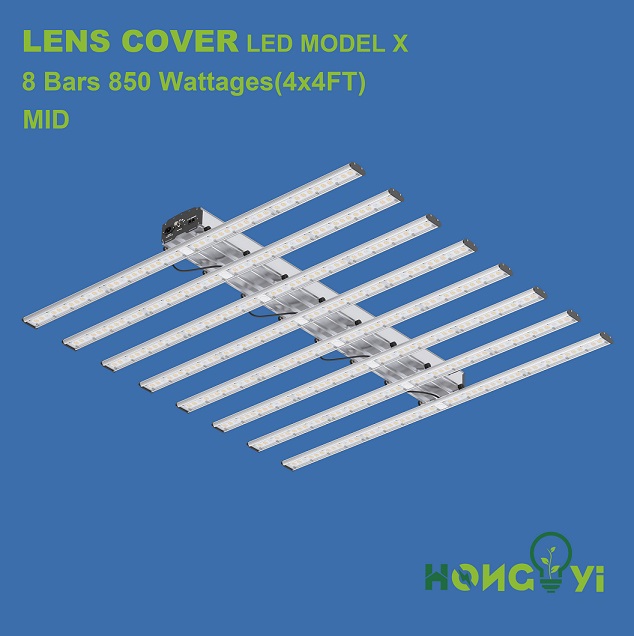 LENS Cover LED Model X 8 bars 850W MID 3V 2835