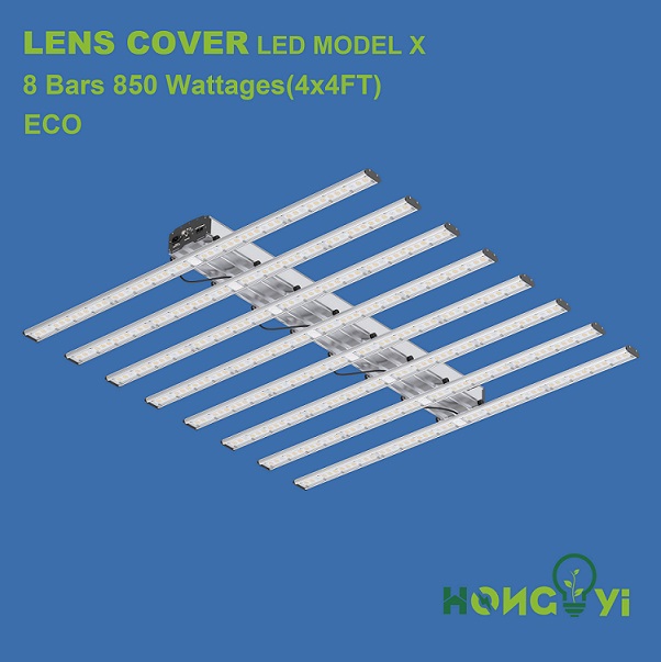 LENS Cover LED Model X 8 bars 850W ECO 9V 2835