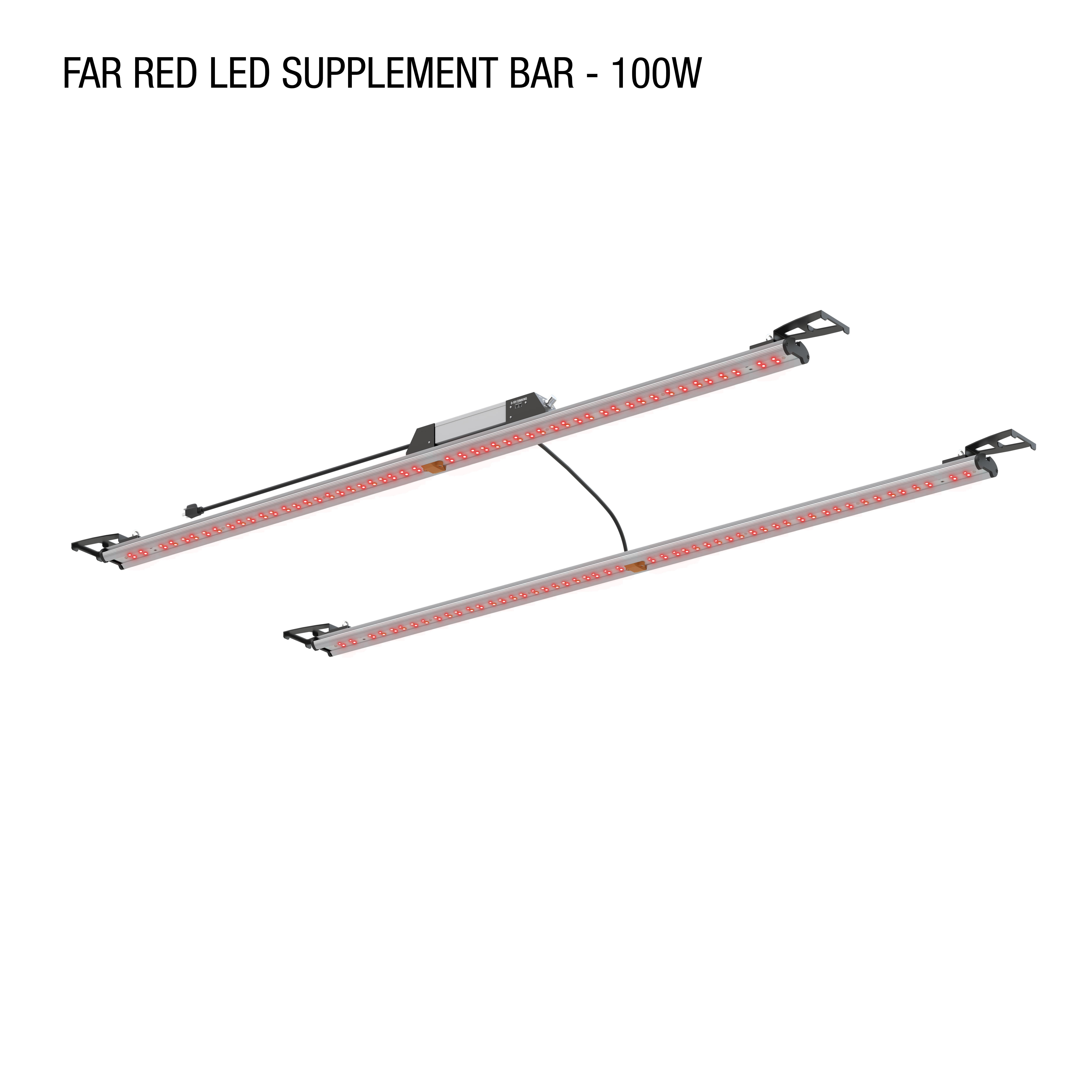 Far Red Supplemental Spectrum Light Bars - 100W