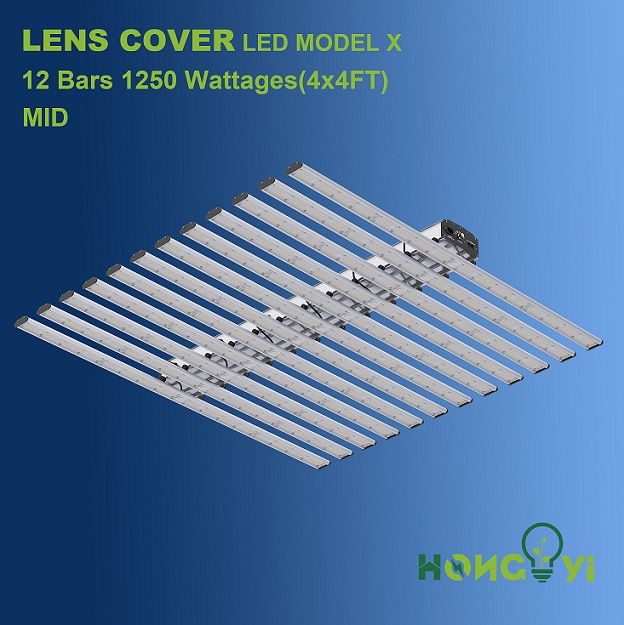 LENS Cover LED Model X 12 bars 1250W MID 3V 2835