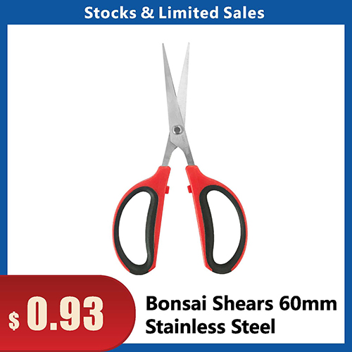 Bonsai Shears 60MM - steel blade